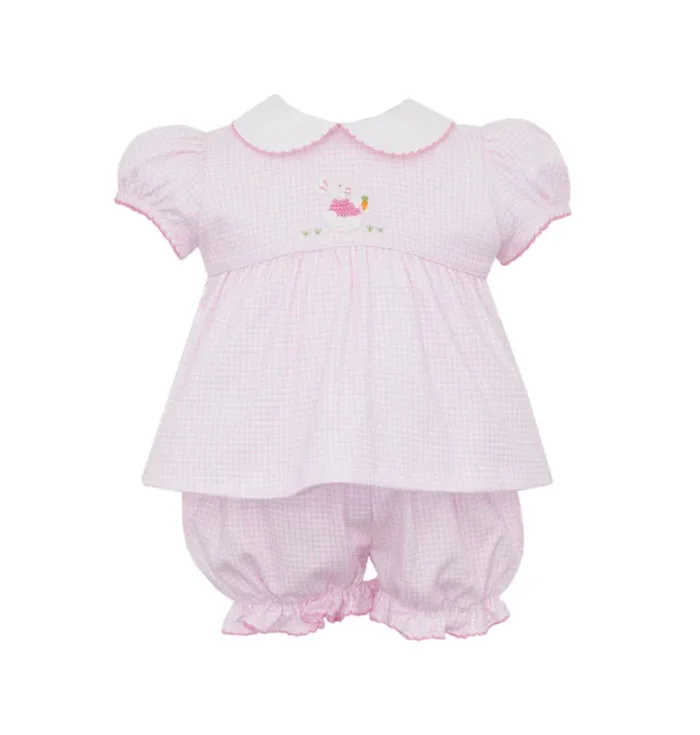 Girl’s Bunny Knit Bloomer Set