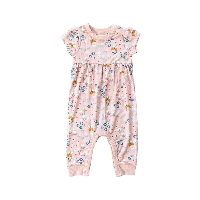 Girl’s Short Sleeve Pant Romper