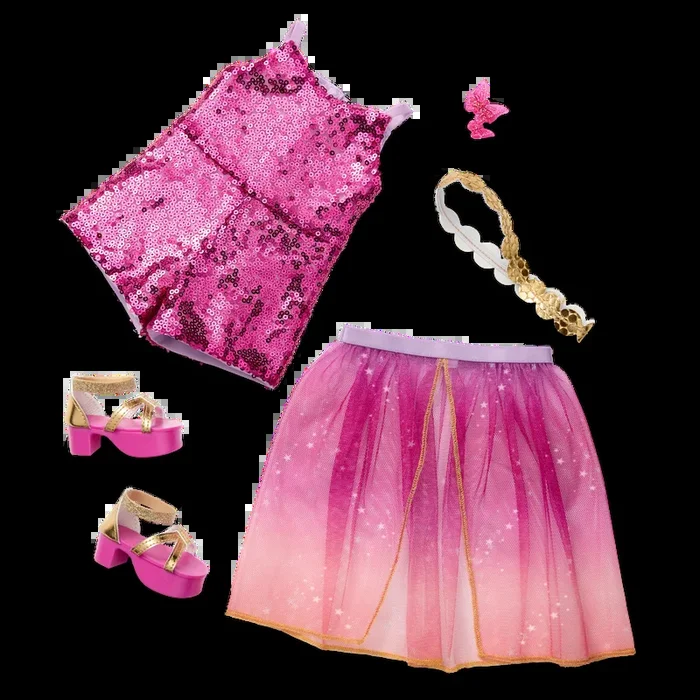 Glam Sparkly Concert Outfit for 18-inch Dolls