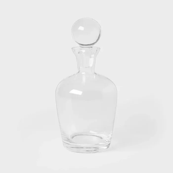 Glass Decanter with Stopper – 24oz Capacity