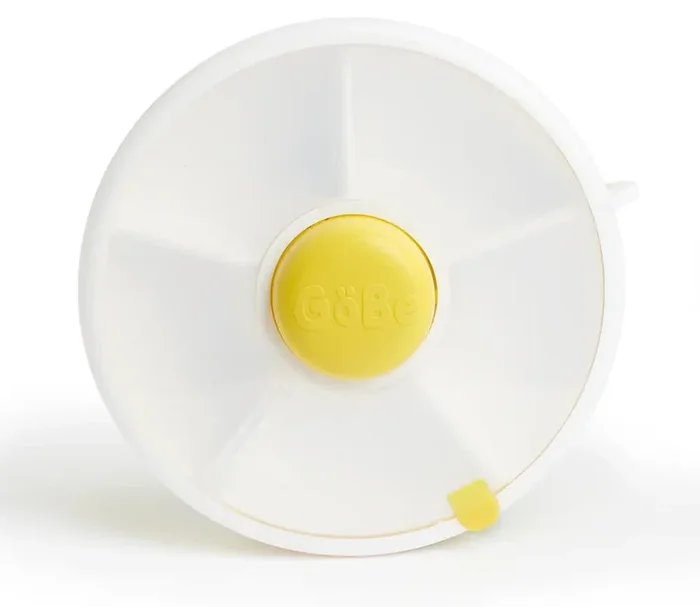 GoBe Kids Snack Spinner – Lemon Yellow