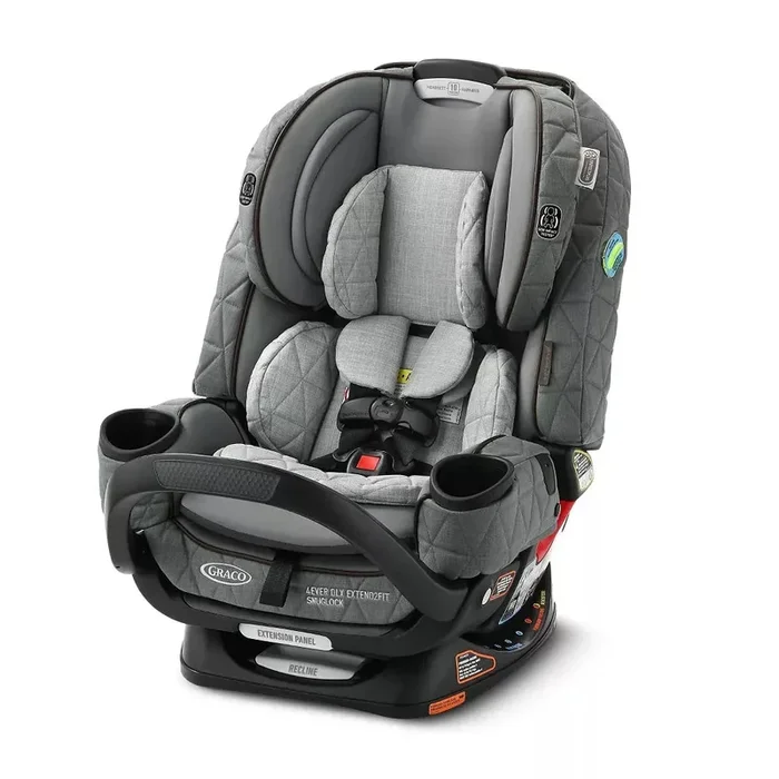 Graco® Premier 4Ever® DLX Extend2Fit® SnugLock® 4-in-1 Car Seat Featuring Anti-Rebound Bar Midtown 4-in-1 w/ Anti-Rebound Bar