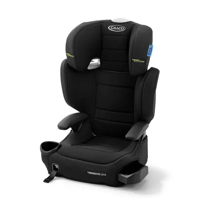 Graco TurboBooster 2.0 LX Highback Booster Car Seat with Safety Surround Protection
