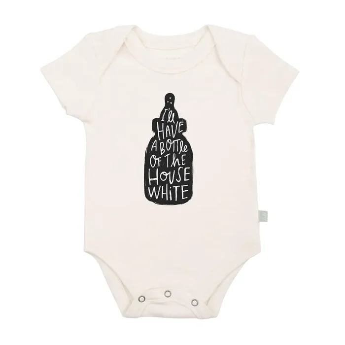 Graphic Bodysuit | House White