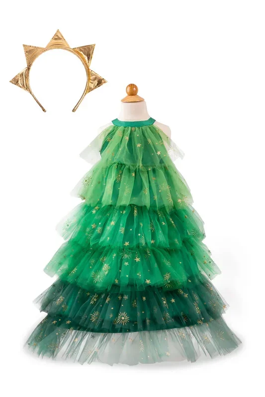 Great Pretenders Christmas Tree Dress & Headpiece