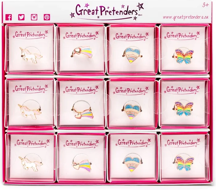 Great Pretenders Rainbow Rings | Assorted