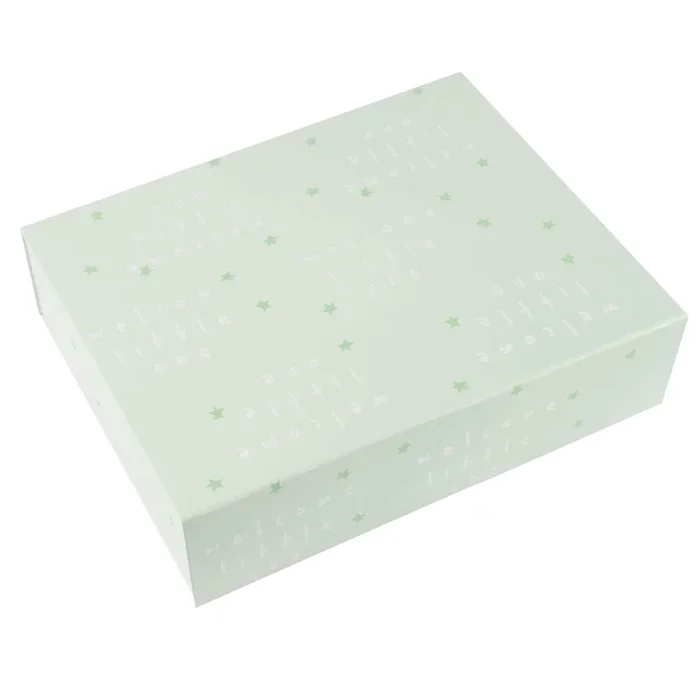 Green “Welcome Little One” Deluxe Gift Box