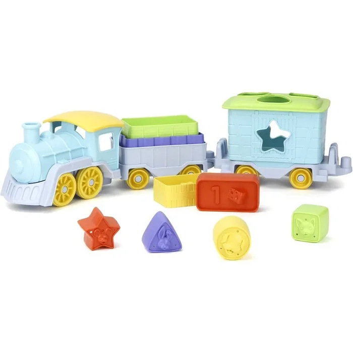 Green Toys Stack & Sort Train Set*
