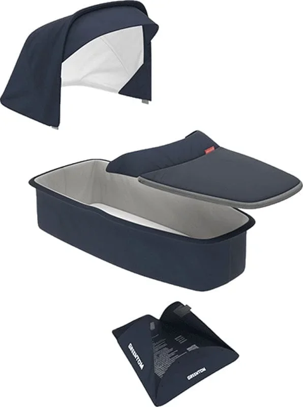 Greentom Carrycot Fabric & Mattress Set – Blue