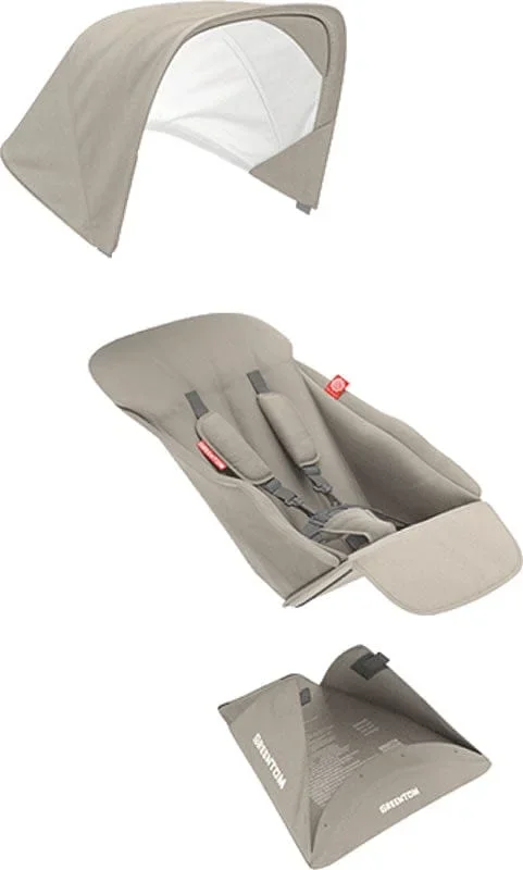 Greentom Reversible Seat Fabric Set – Sand