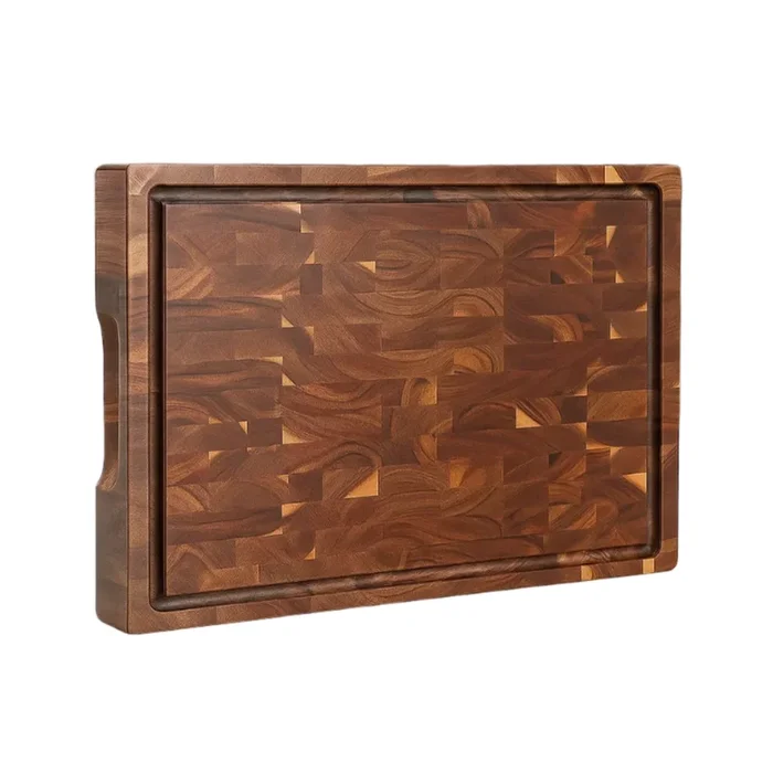 Greenwalnut Premium Acacia End-Grain Cutting Board With Juice Groove