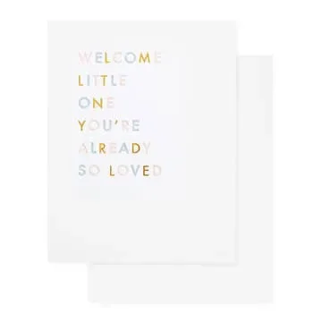 Greeting Card- Already So Loved