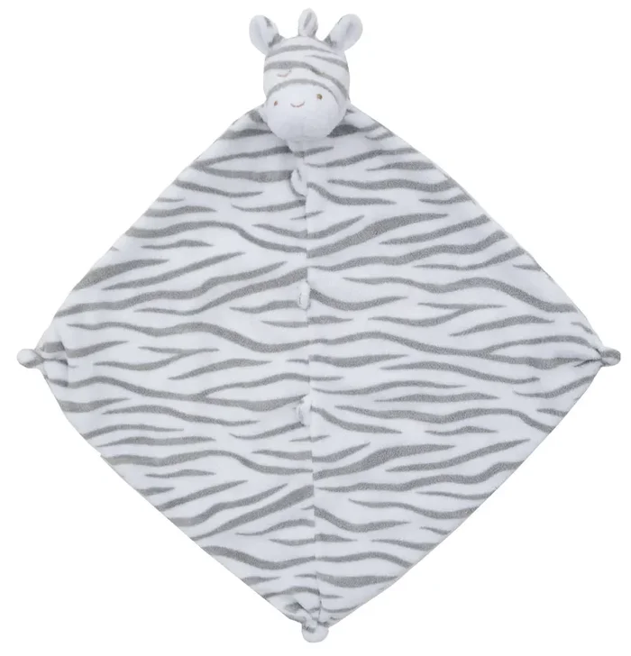 Grey Zebra Blankie