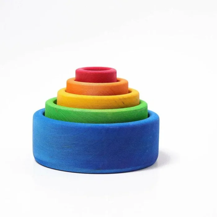 Grimm’s Set of Bowls- Outside Blue