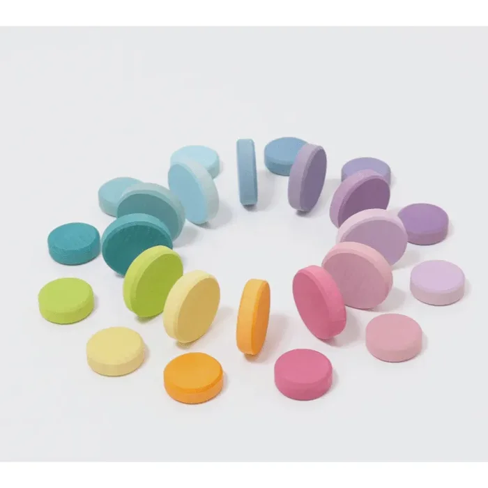 Grimm’s Wooden Coins Pastel