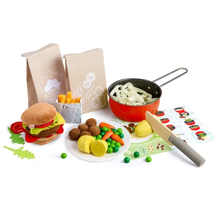 Haba Creative Play Fresh Box – Play Food Meal Kit