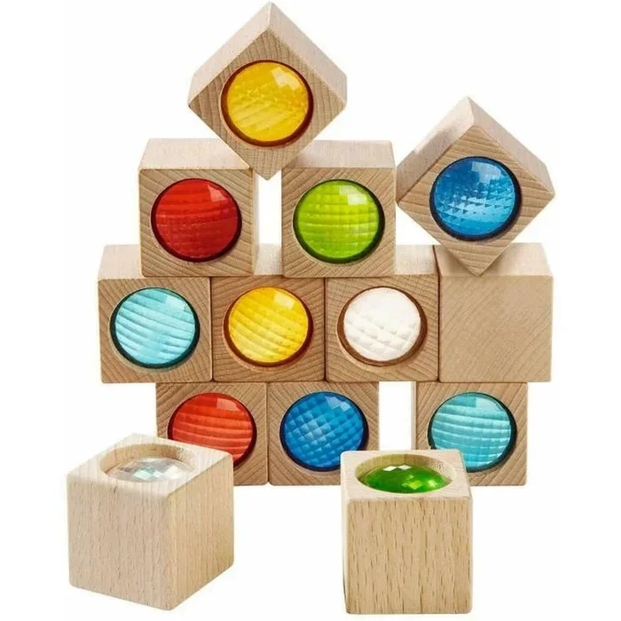 Haba Kaleidoscopic Colored Prisms Building Blocks