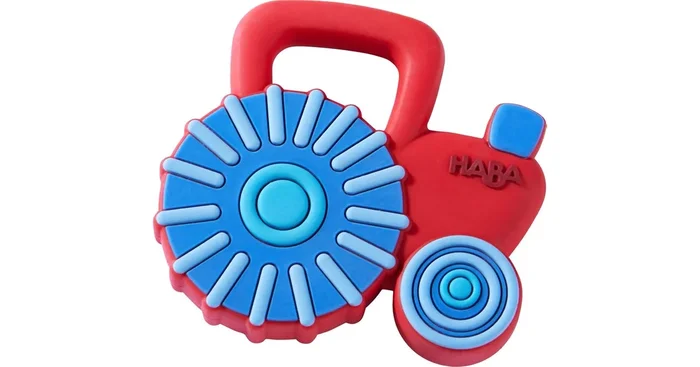 Haba Tractor Silicone Teether
