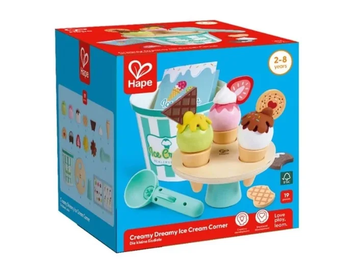 Hape Scoop and Serve Ice Cream Set