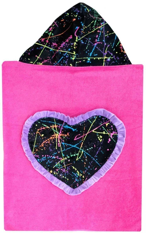 Heart of Hearts Hooded Towel