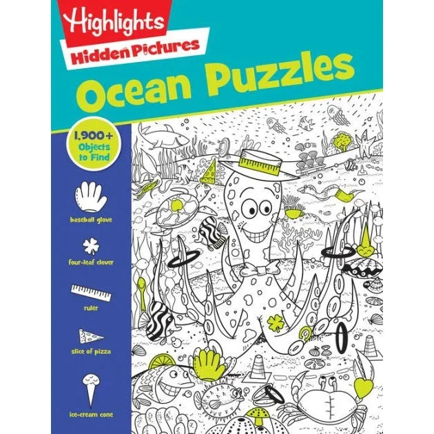 Hidden Pictures Ocean Puzzles