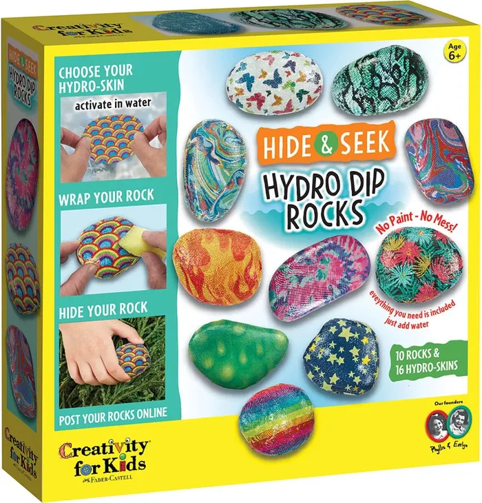 Hide and Seek Hydro Dip Rocks