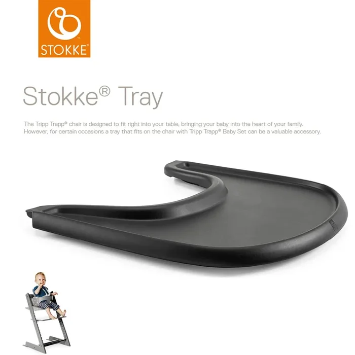 High Chair Tray – Black