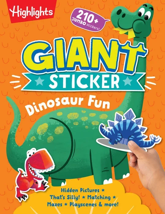 Highlights Giant Sticker | Dinosaur Fun