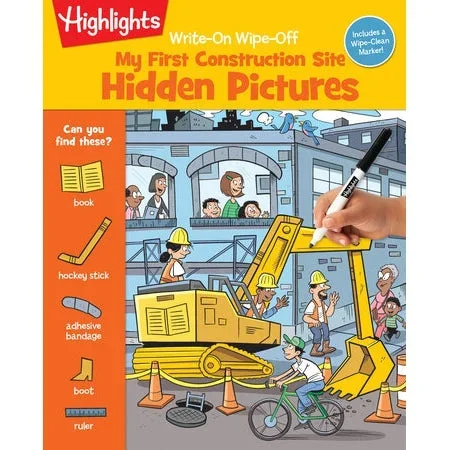 Highlights Write-On Wipe-Off My First Construction Sit