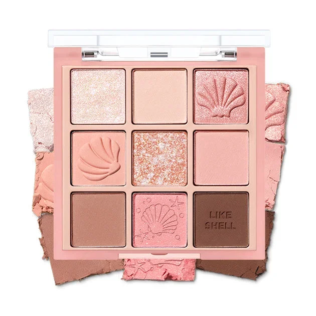 [HOLIKA HOLIKA] My Fave Mood Eye Palette 8g #SHELL ON THE BEACH