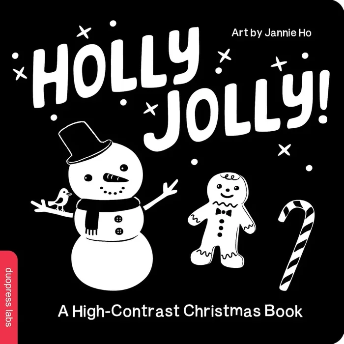 Holly Jolly | A High Contrast Christmas Book