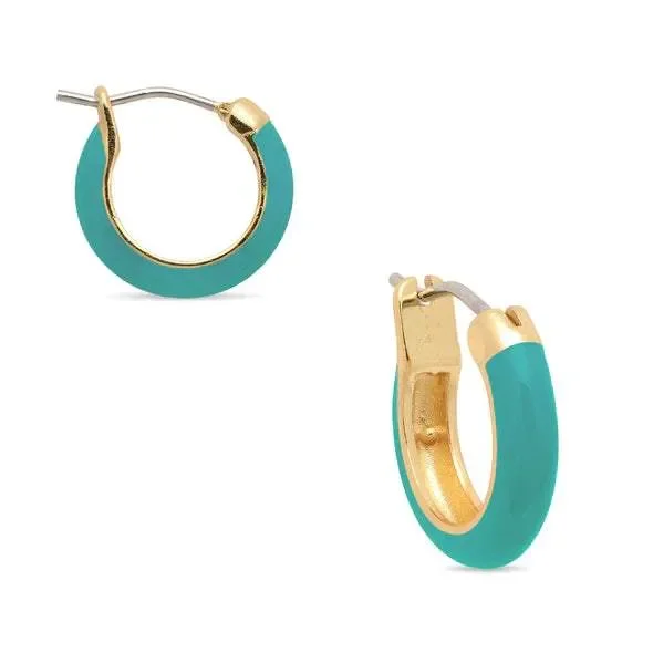 Hoop Earrings Turquoise