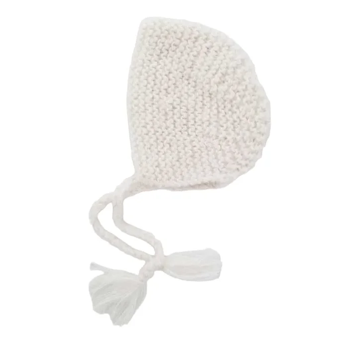 Huggalugs Angora Knit Bonnet – Newborn