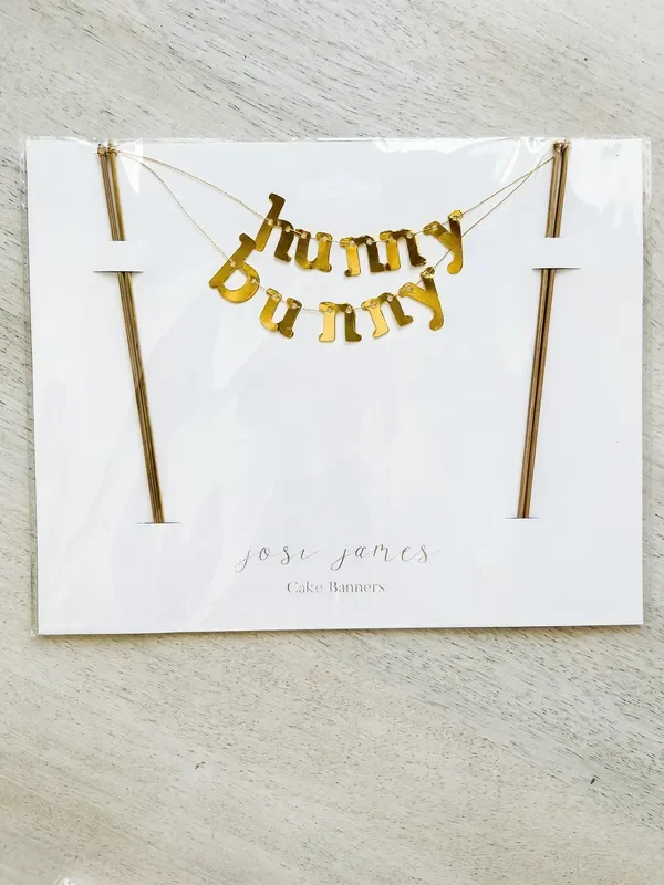 Hunny Bunny Cake Topper