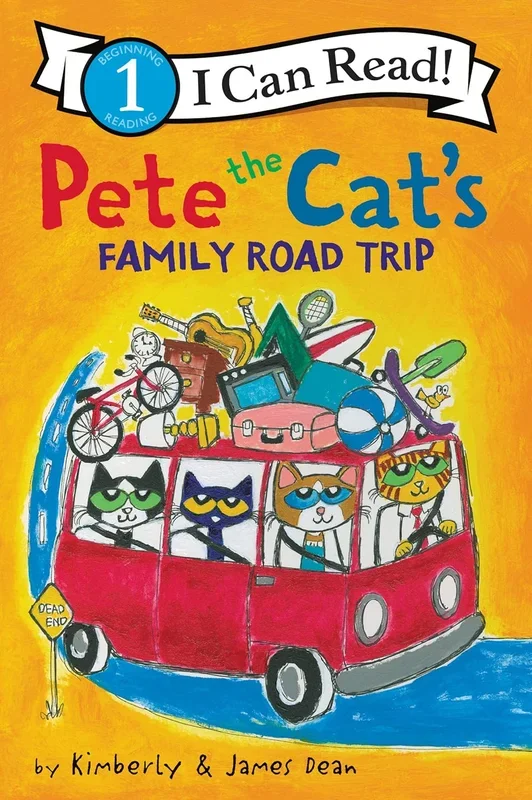 I Can Read 1 | Pete the Cat’s Family Road Trip