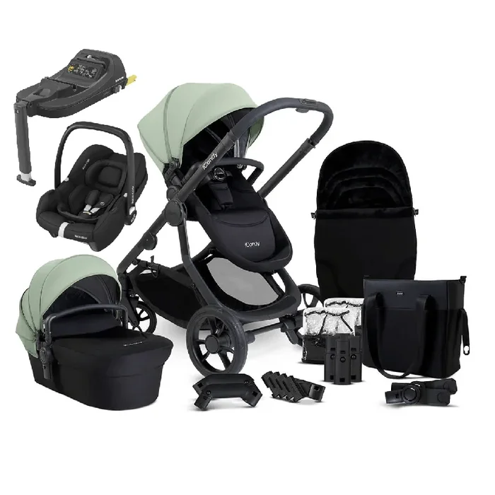 iCandy Orange 4 Cabriofix i-Size and Base Travel System – Pistachio
