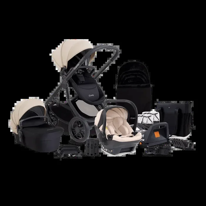 iCandy Orange 4 (Cocoon) Travel System – Latte