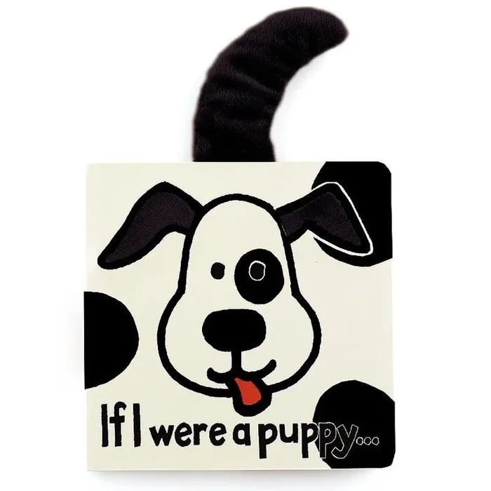If I Were a Puppy Book (Black & Cream)