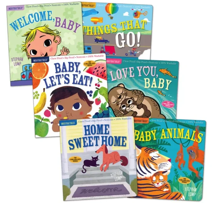 Indestructibles – Rip Proof, Chew Proof, 100% Washable Books