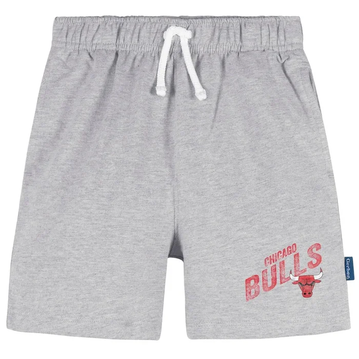 Infant & Toddler Neutral Gray Chicago Bulls Shorts
