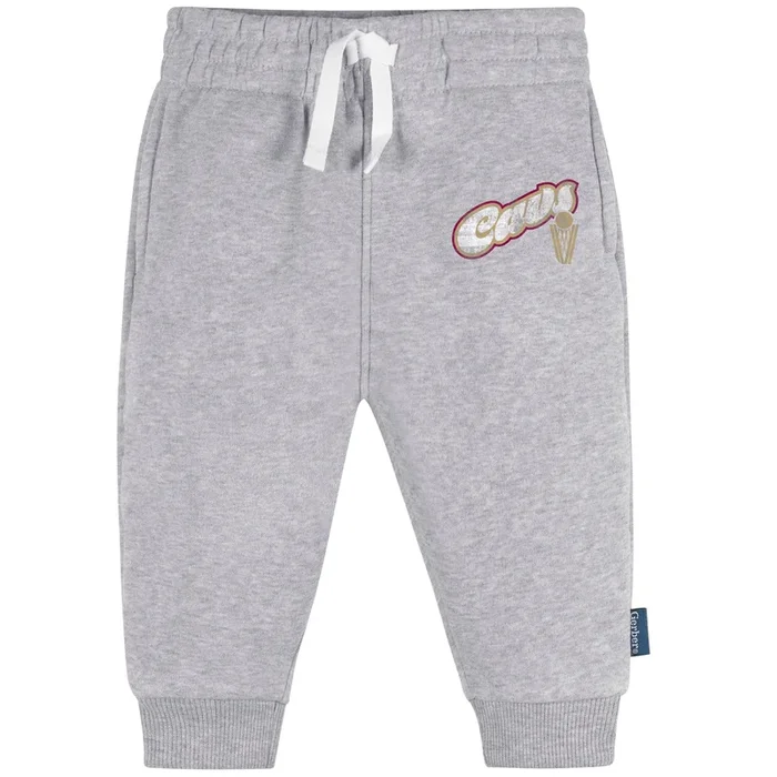 Infant & Toddler Neutral Gray Cleveland Cavaliers Jogger Pants
