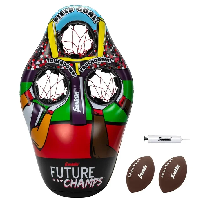Inflatable 3-Hole Football Target