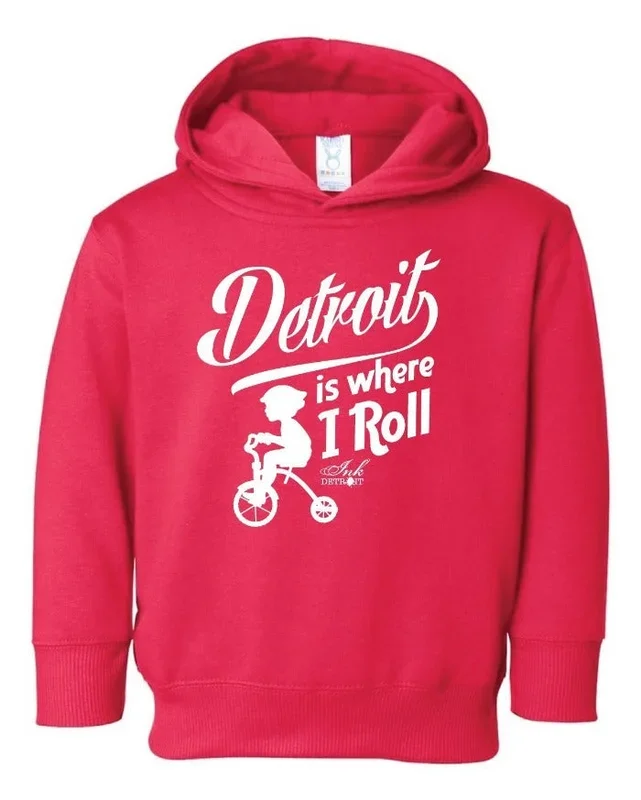 Ink Detroit Detroit Is Where I Roll Hoodie | Toddler/Kids