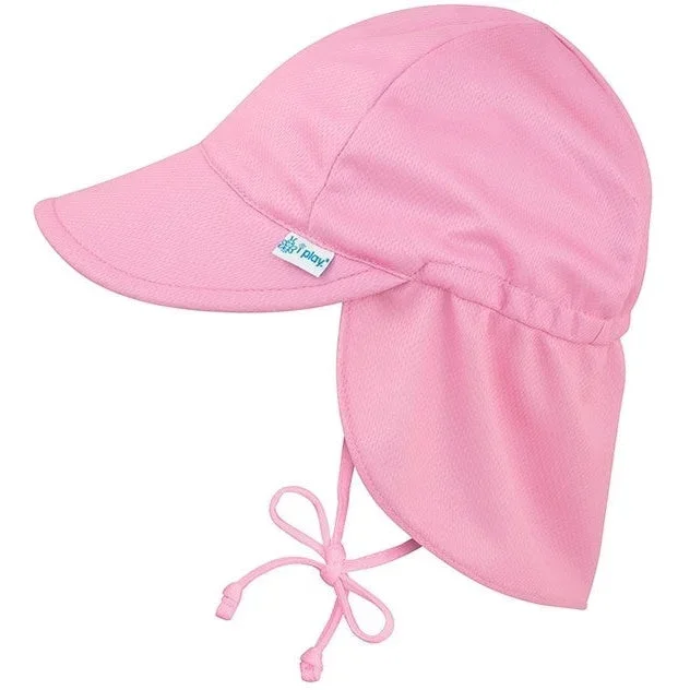 iPlay Breathable Flap Sun Hat Light Pink