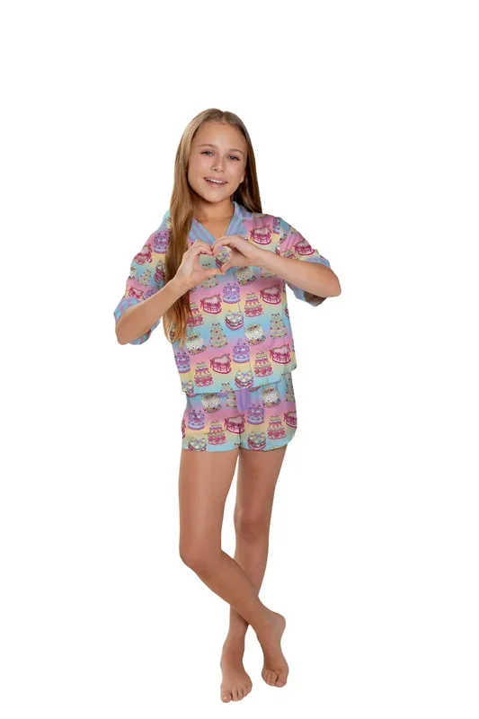 It’s My Party Short Sleeve PJ Set