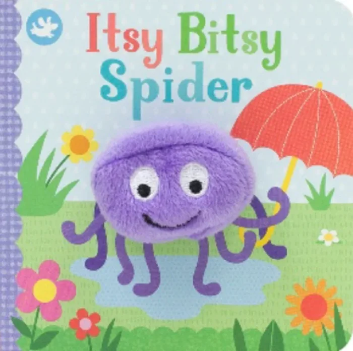 Itsy Bitsy Spider Finger Puppet Book