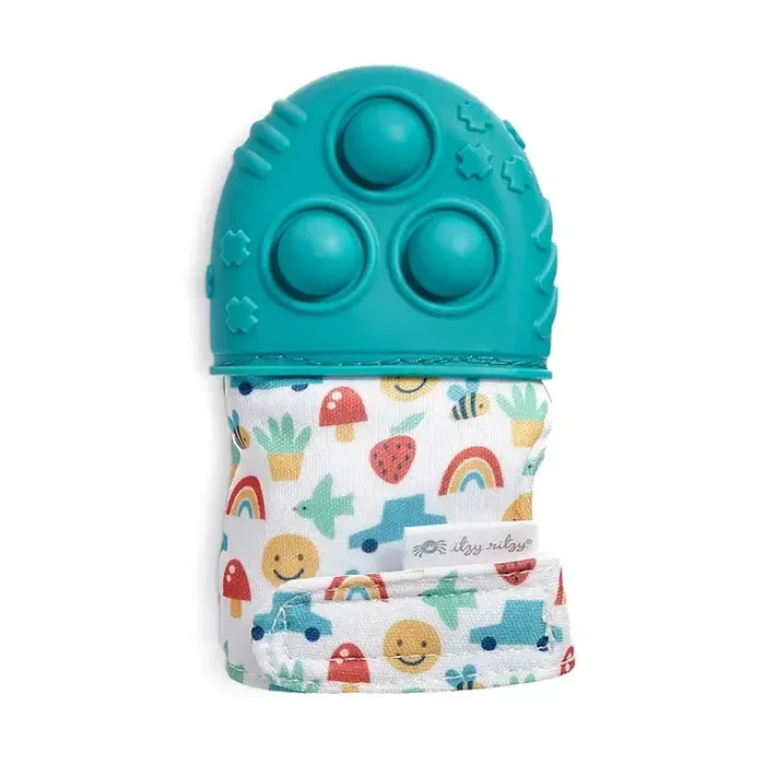 Itzy Ritzy Itzy Mitt Pop | Teal Icon