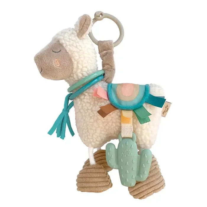 Itzy Ritzy Link & Love Activity Plush | Llama