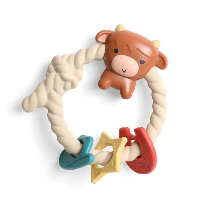 Itzy Ritzy Rattle | Highland Cow