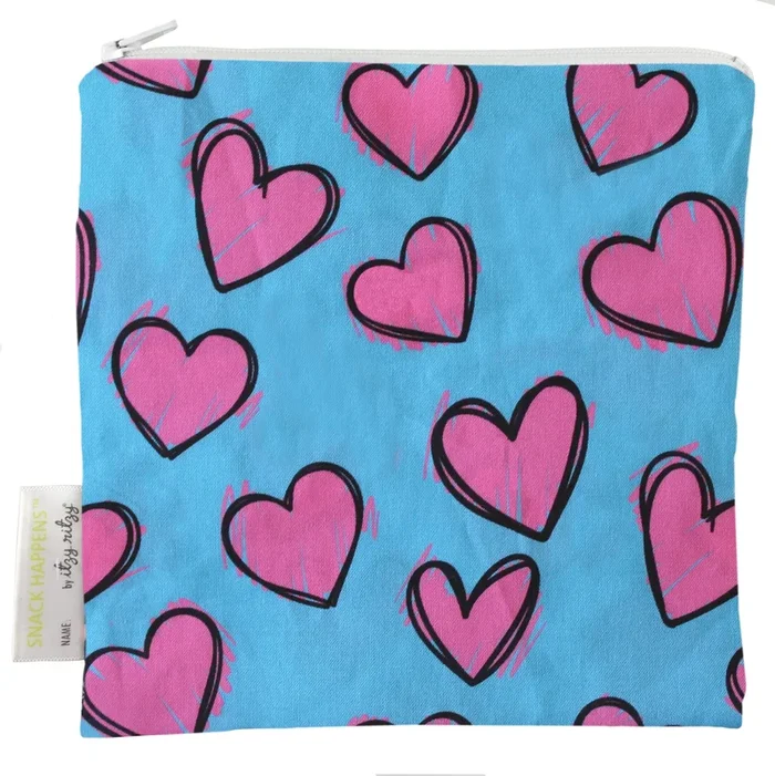 Itzy Ritzy Snack Happens Snack Bag – Happy Hearts